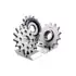 Pignon Afam 17 dents acier type 64302 pas 520 HM-Honda CRE F 450 X