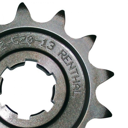 Pignon Renthal 13 dents acier standard pas 520 type 253 Honda