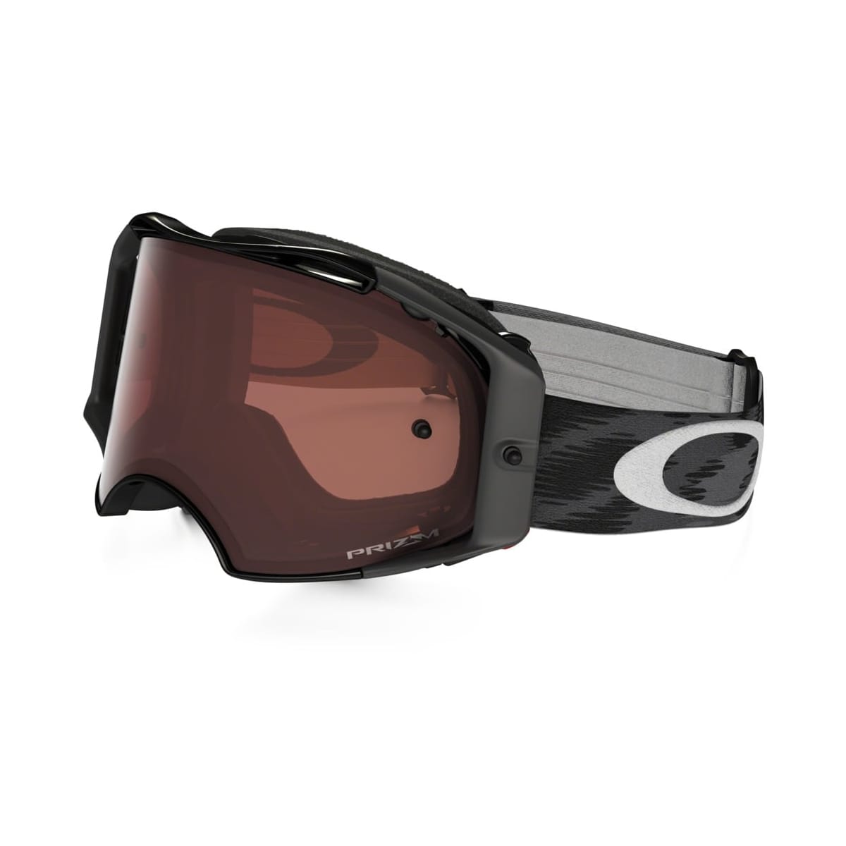 Masque Oakley Airbrake MX Jet Noir Écran Fumé