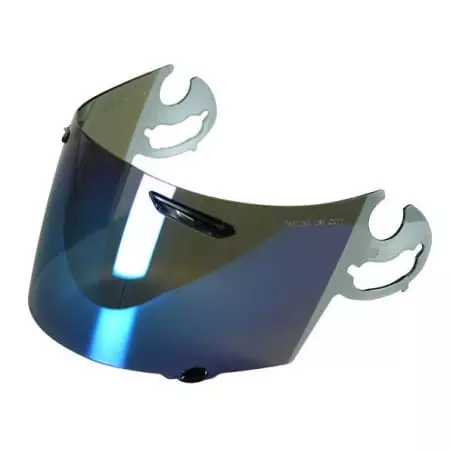 Visière Arai SAI PIN RX-7 GP/Quantum/Chaser-V/Axcess II Iridium Bleu - Accessoires Casques ARAI