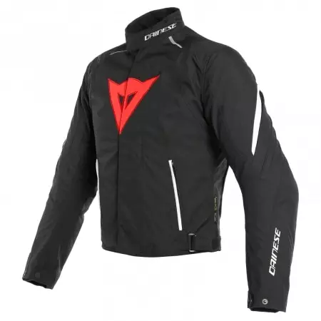 Blouson Dainese Laguna Seca D1 D-Dry A77 Rouge Noir - Blouson Moto DAINESE