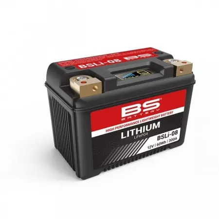 Batterie BS Battery Lithium BSLI-08 12V 5Ah - Prête À L'emploi