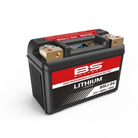 Batterie Bs Battery Lithium BSLI-04/06 12V 4Ah - Prête À L'emploi