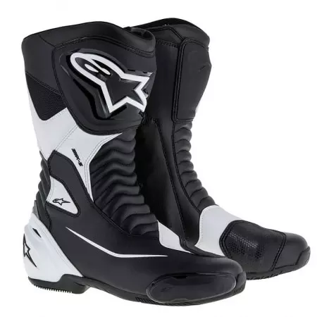 Bottes Alpinestars SMX-S Noir Blanc