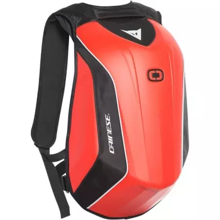 Sac À Dos Dainese D-Mach Backpack 059 22L Rouge Noir - Sac moto DAINESE