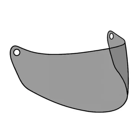 Visière Scorpion KDF14-2 Maxvision Exo-491 Fumée claire