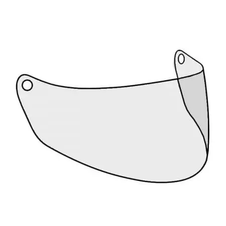 Visière Scorpion KDF14-2 Maxvision Exo-491 Incolore