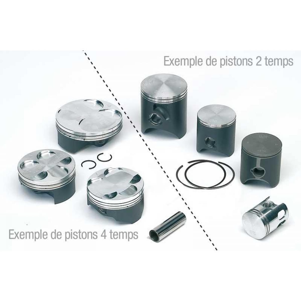 Piston pour cr250 1986-96 ø66.36mm