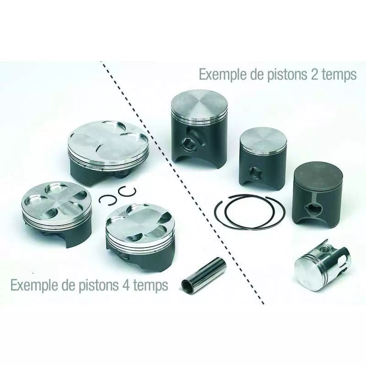 Piston Tecnium forgé ø43,47mm Yamaha yz65