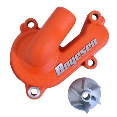Carter De Pompe À Eau Et Hélice Boyesen Pour KTM EXC-F250/350 SX-F250 Orange - Moteur BOYESEN