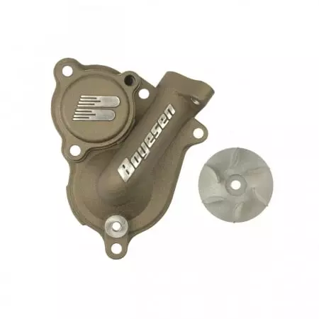 Carter De Pompe À Eau Et Hélice Boyesen Pour Husqvarna FC450 FE450/501 FS450 KTM EXC-F450/500 SX-F450 Kaki - Moteur BOYESEN