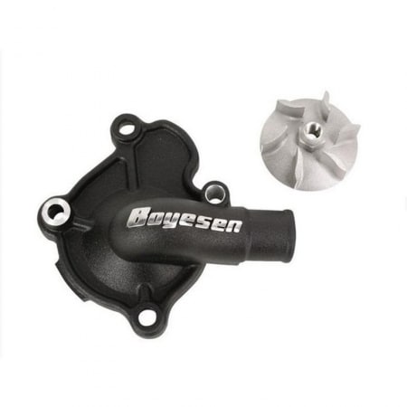 Carter De Pompe À Eau Et Hélice Boyesen Pour Suzuki RM-Z450 2008-19 RM-X450 2010-15 Noir - Moteur BOYESEN