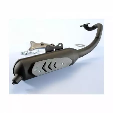 Pot d'échappement Polini Original Pour MBK Nitro, Ovetto et Mach G Noir