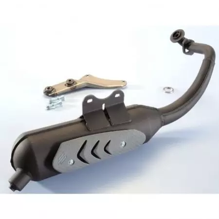 Pot d'échappement Polini Original Pour Peugeot Ludix A Air Noir