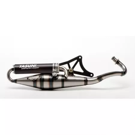 Pot D'Échappement Yasuni Z Acier Silencieux Aluminium Noir 746152 - Echappement Scooter YASUNI