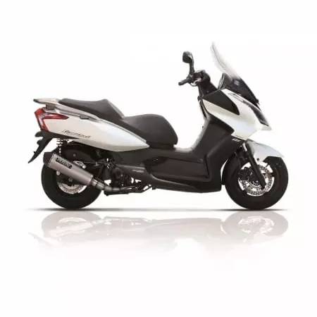 Silencieux Yasuni Scooter 4 inox Look Titane/casquette noire 746237