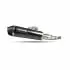 Silencieux Yasuni Scooter 4 Black Edition Inox Noir/Casquette Carbone Pour Piaggio Vespa 125 Gts 746279