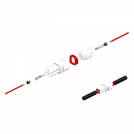 Jeu de Connectiques 4 voies série 090 SMTO Bihr Type Origine 0,85mm² 1,25mm²