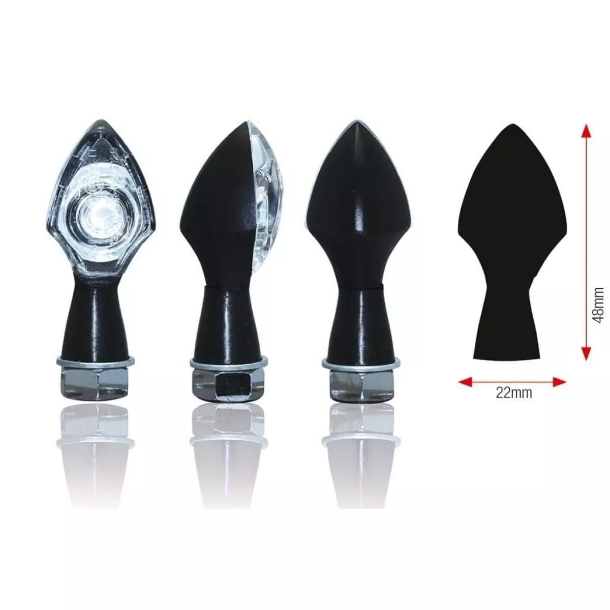 Clignotants Bihr Power LED Noir