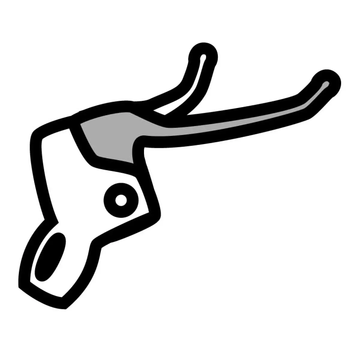 Levier D'embrayage Bihr Aluminium Coulé Noir Suzuki