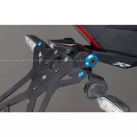 Kit vis pour support de plaque Lightech noir universel