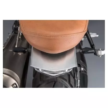 Support de fixation support de plaque Lightech argent BMW R Nine T Scrambler