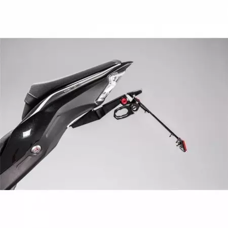 Support de plaque Lightech noir Kawasaki Z900