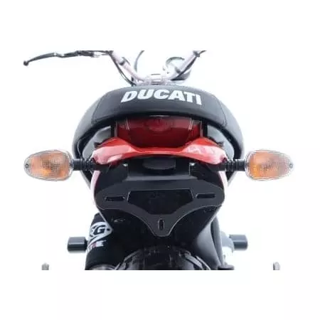 Support de plaque noir R&G RACING Ducati Scrambler Icon