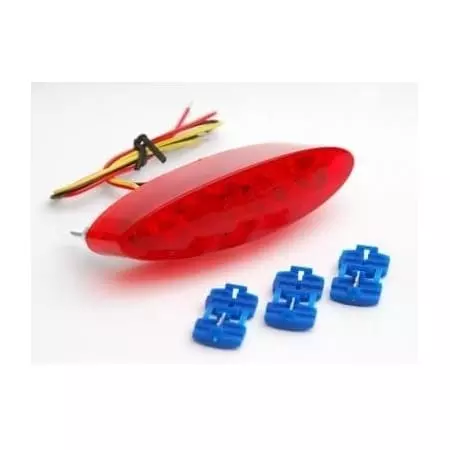 Eclairage de plaque LED R&G Racing rouge