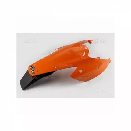 Garde-Boue Arrière Et Support De Plaque Avec Feu UFO Orange KTM EXC 2004-07
