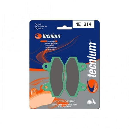 Plaquettes De Frein Tecnium Organique - me314