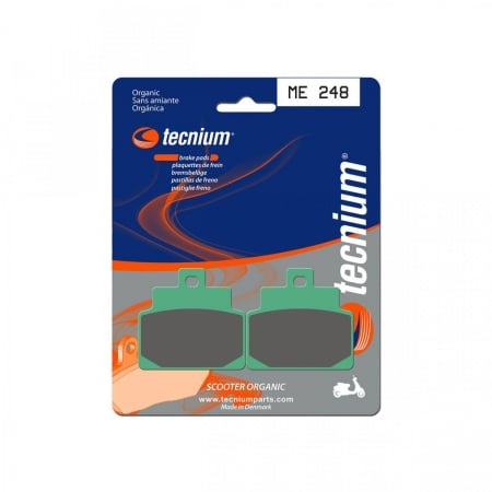 Plaquettes De Frein Tecnium Organique - me248