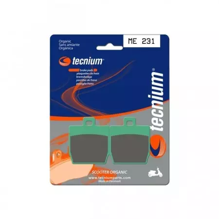 Plaquettes De Frein Tecnium Organique - me231