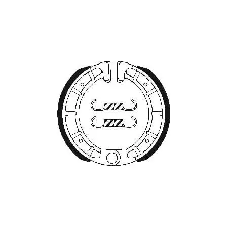 Machoires de frein Tecnium ba206 organique