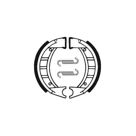 Machoires de frein Tecnium ba191 organique