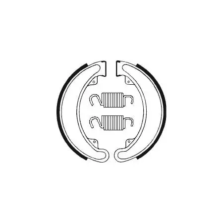 Machoires de frein Tecnium ba024 organique