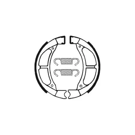 Machoires de frein Tecnium ba021 organique