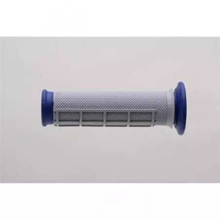 Revêtements renthal quad picots/semi-gauffré gris/bleu