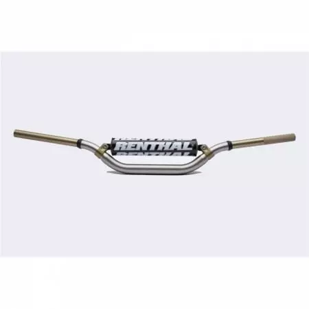 Guidon diam 28,6mm avec barre RENTHAL Twinwall KTM High titane/mousse noire - Poste de pilotage RENTHAL