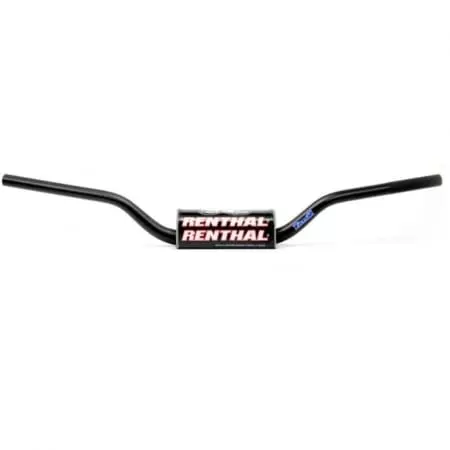 Guidon diam 28,6mm sans barre RENTHAL Fatbar® McGrath short KTM bleu / mousse noire - Poste de pilotage RENTHAL