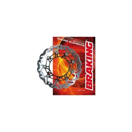 Disque de Frein Avant droit Braking SK2 WK067R Wave flottant Suzuki - Freinage BRAKING