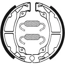 Machoires de frein Tecnium ba025 organique