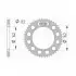 Couronne Afam 48 dents alu pas 520 type 15305 Suzuki PE175