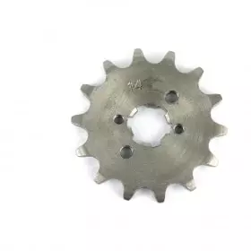 Pignon standard b1 14 dents chaine 420 derbi senda/drd