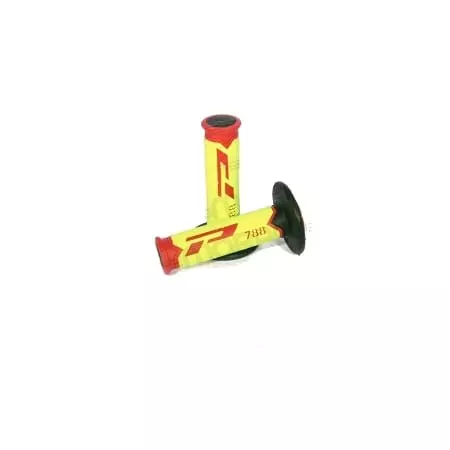 Poignées Progrip 788 Fluo Rouge Jaune