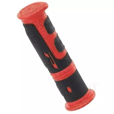 Poignées Quad Progrip 964 Noir Rouge