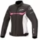 Blouson Femme Alpinestars Stella T-SPS WP Noir Blanc Fuchsia