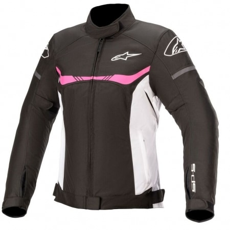 Blouson Femme Alpinestars Stella T-SPS WP Noir Blanc Fuchsia