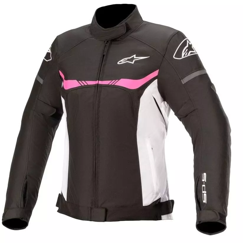 Blouson Femme Alpinestars Stella T-SPS WP Noir Blanc Fuchsia