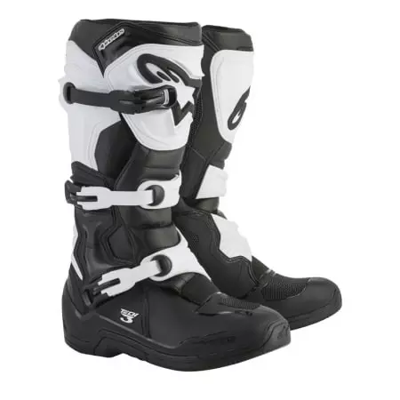 Bottes Cross Alpinestars Tech 3 2018 Noir Blanc